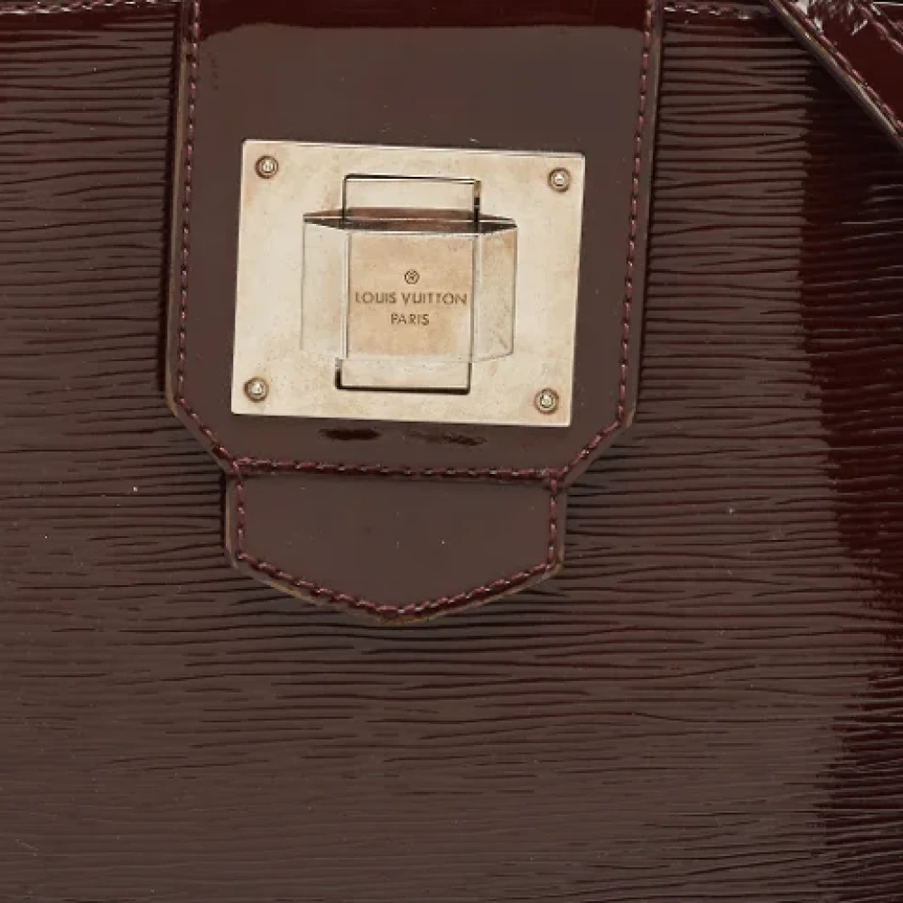 Louis Vuitton Vintage Pre-owned Leather louis-vuitton-bags Red Dames