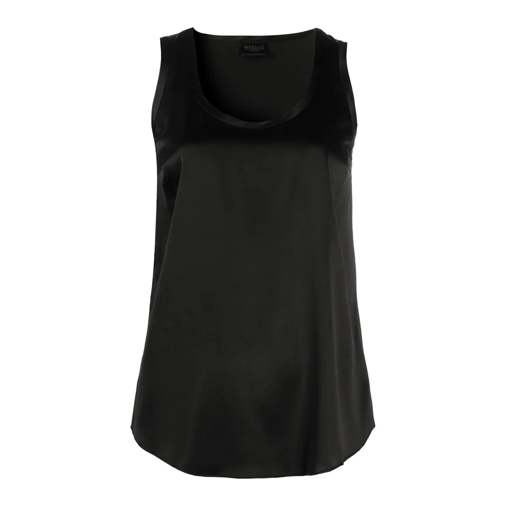 Tops > Sleeveless Tops - - Brunello Cucinelli - Modalova