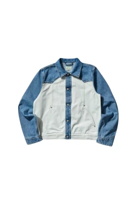 Patchwork Western Carpenter Jacket