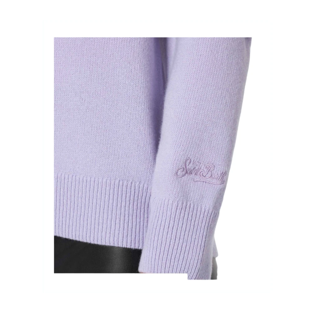 MC2 Saint Barth Paarse Sweater New Queen Collection Purple Dames