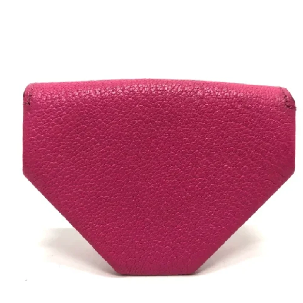 Hermès Vintage Pre-owned Leather wallets Pink Dames