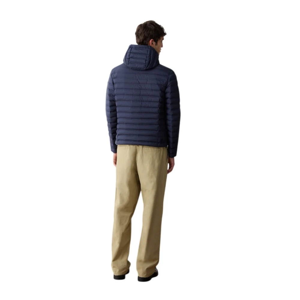 Colmar Blauwe herenjas met capuchon Blue Heren