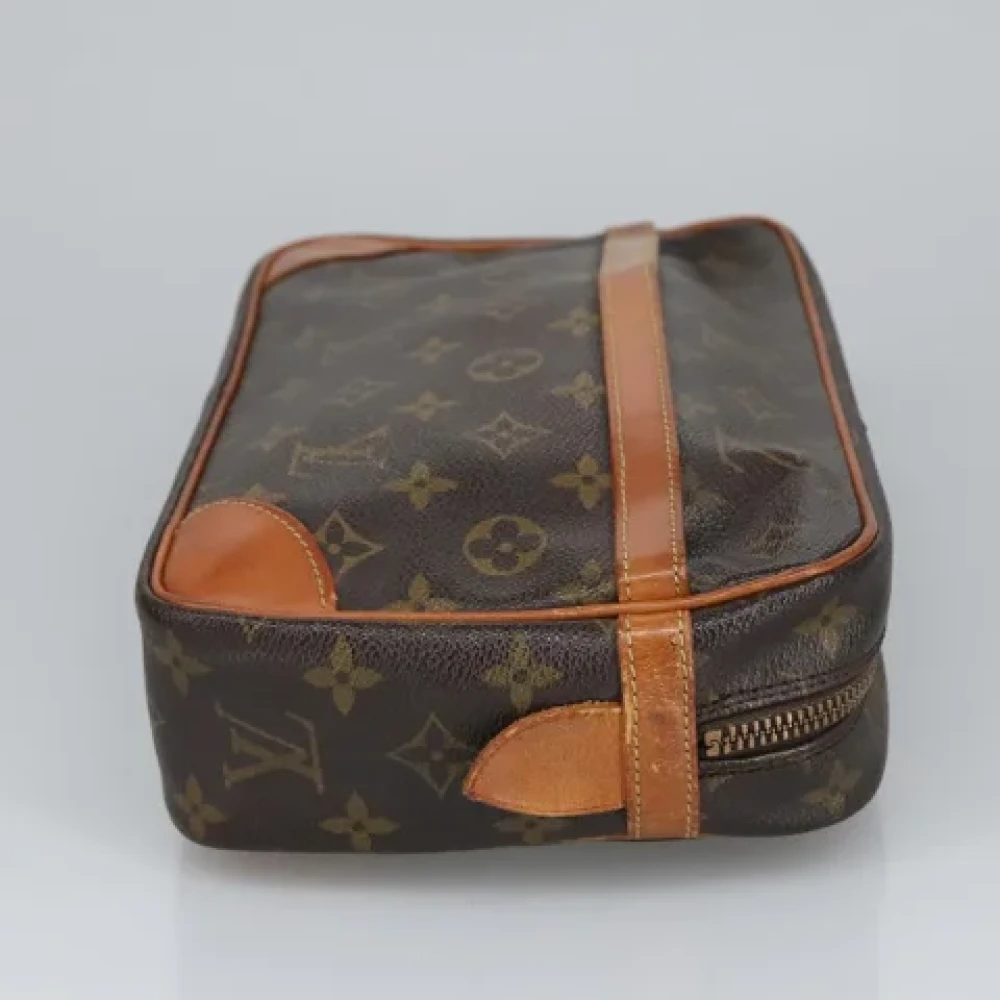 Louis Vuitton Vintage Pre-owned Canvas clutches Brown Dames