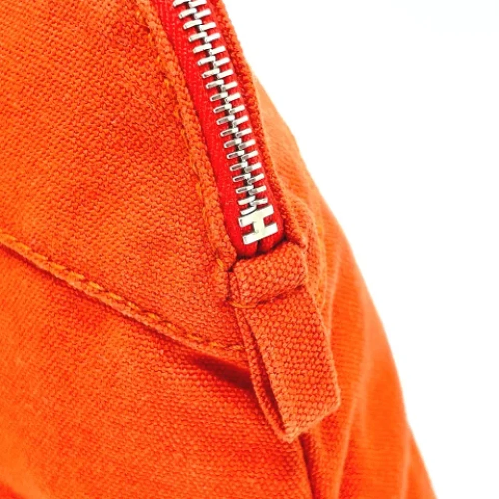Hermès Vintage Pre-owned Cotton pouches Orange Dames