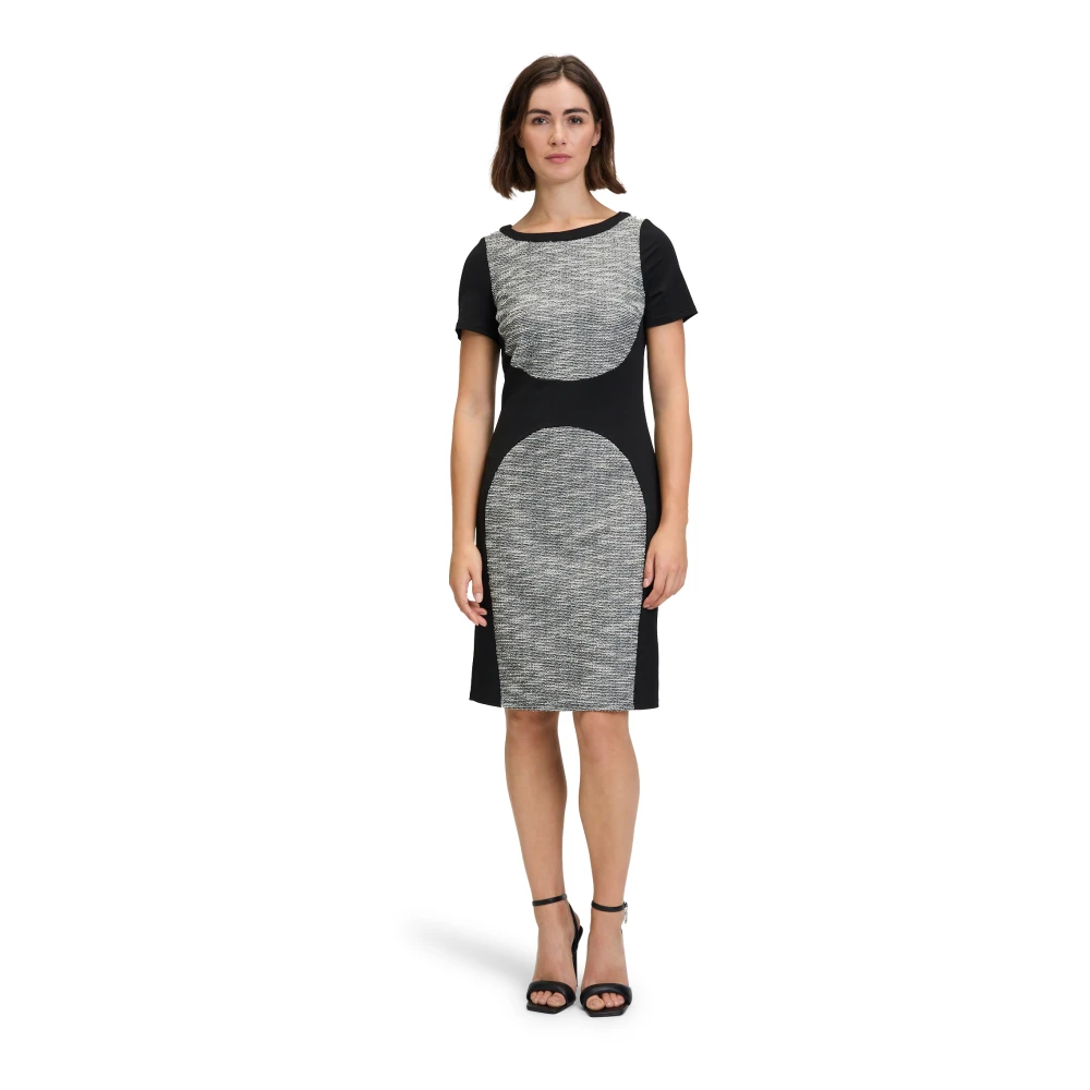 Vera Mont Elegante Jersey Jurk Multicolor Dames