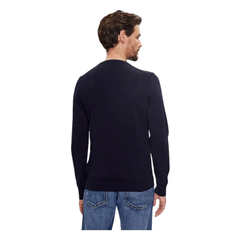 aeronautica militare Trui met ronde hals Blue Heren