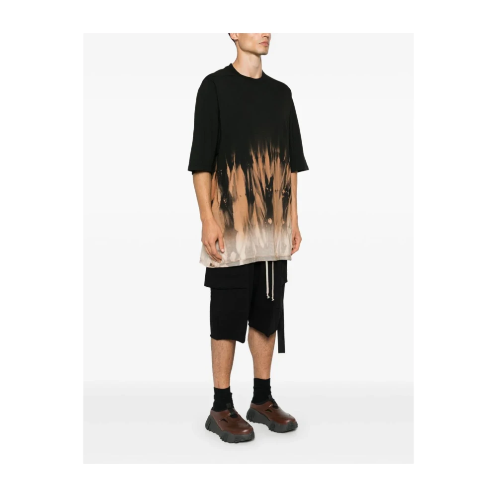 Rick Owens Jumbo T-shirt met korte mouwen Black Heren