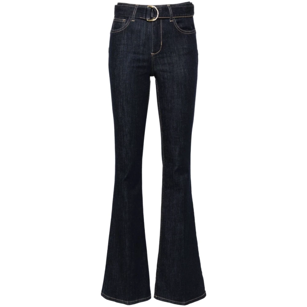 Liu Jo Blauwe Flared Jeans Blue Dames