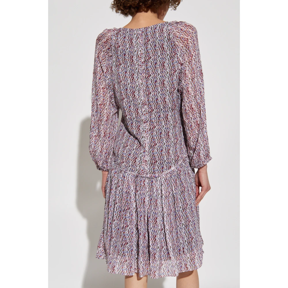 IRO Jurk Ruline Multicolor Dames
