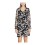 robe-mini-imprimee-florale-noirbeige