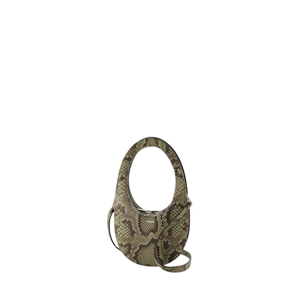 Coperni Groene Python Crossbody Mini Tas Green Dames