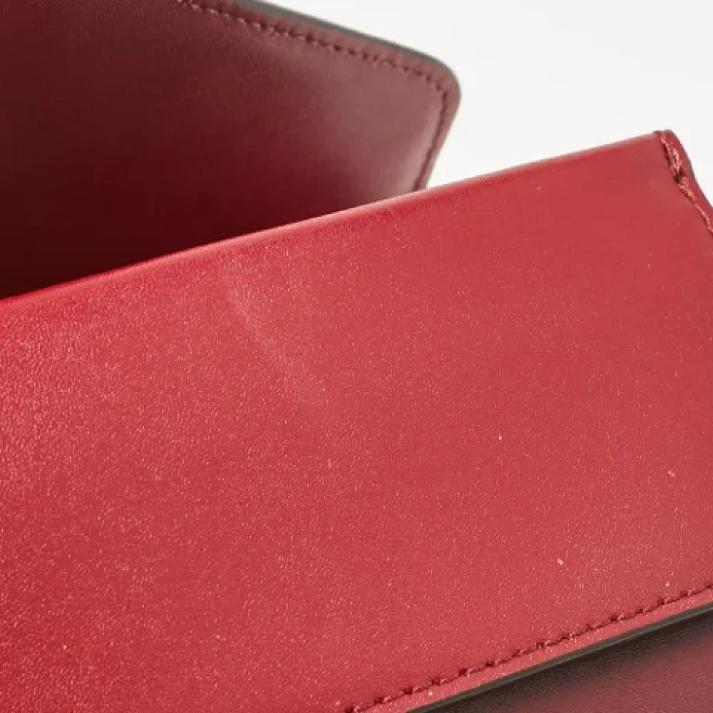 Michael Kors Pre-owned Canvas clutches Red Dames