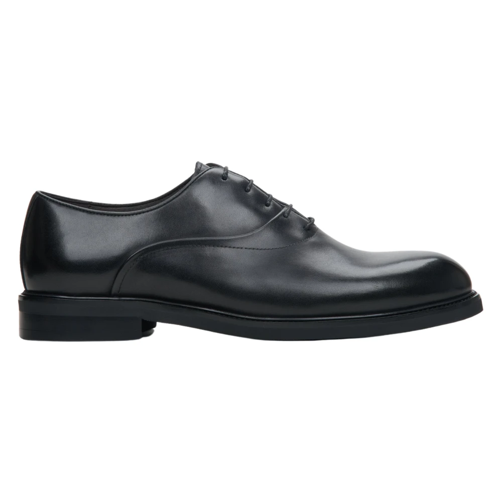 Estro Herr Svart Läder Oxford Skor Er00114371 Black, Herr