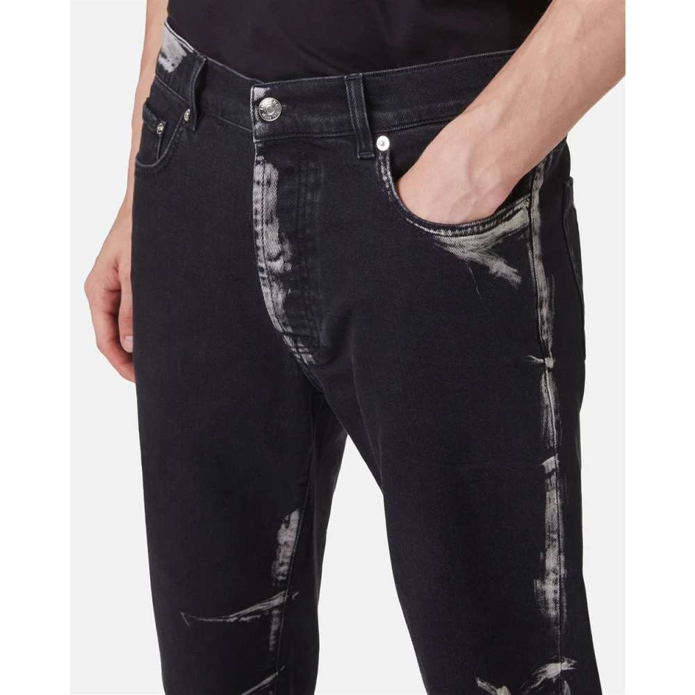 Iceberg Slim-fit Jeans Black Heren