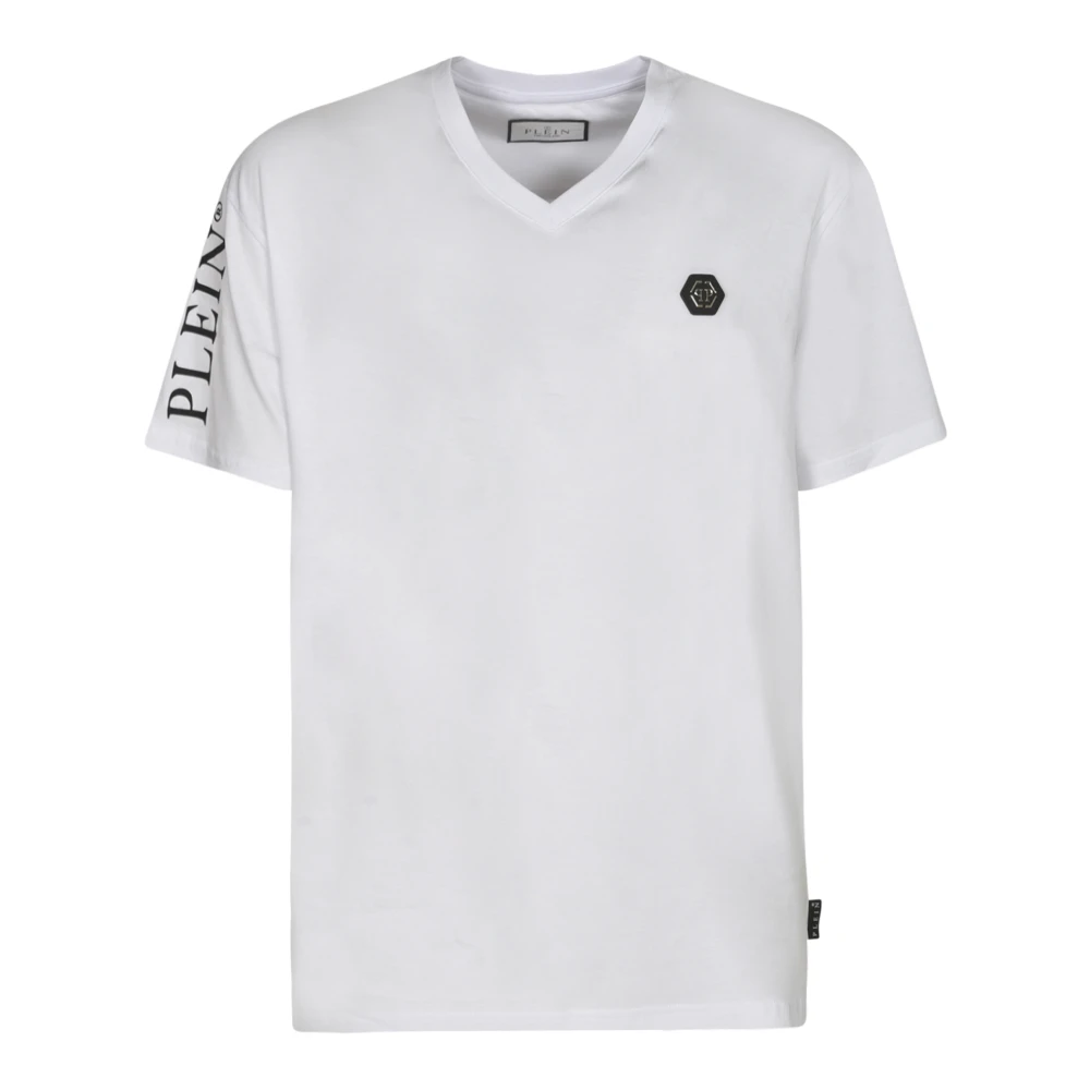 Philipp Plein Witte T-shirts en Polos White Heren