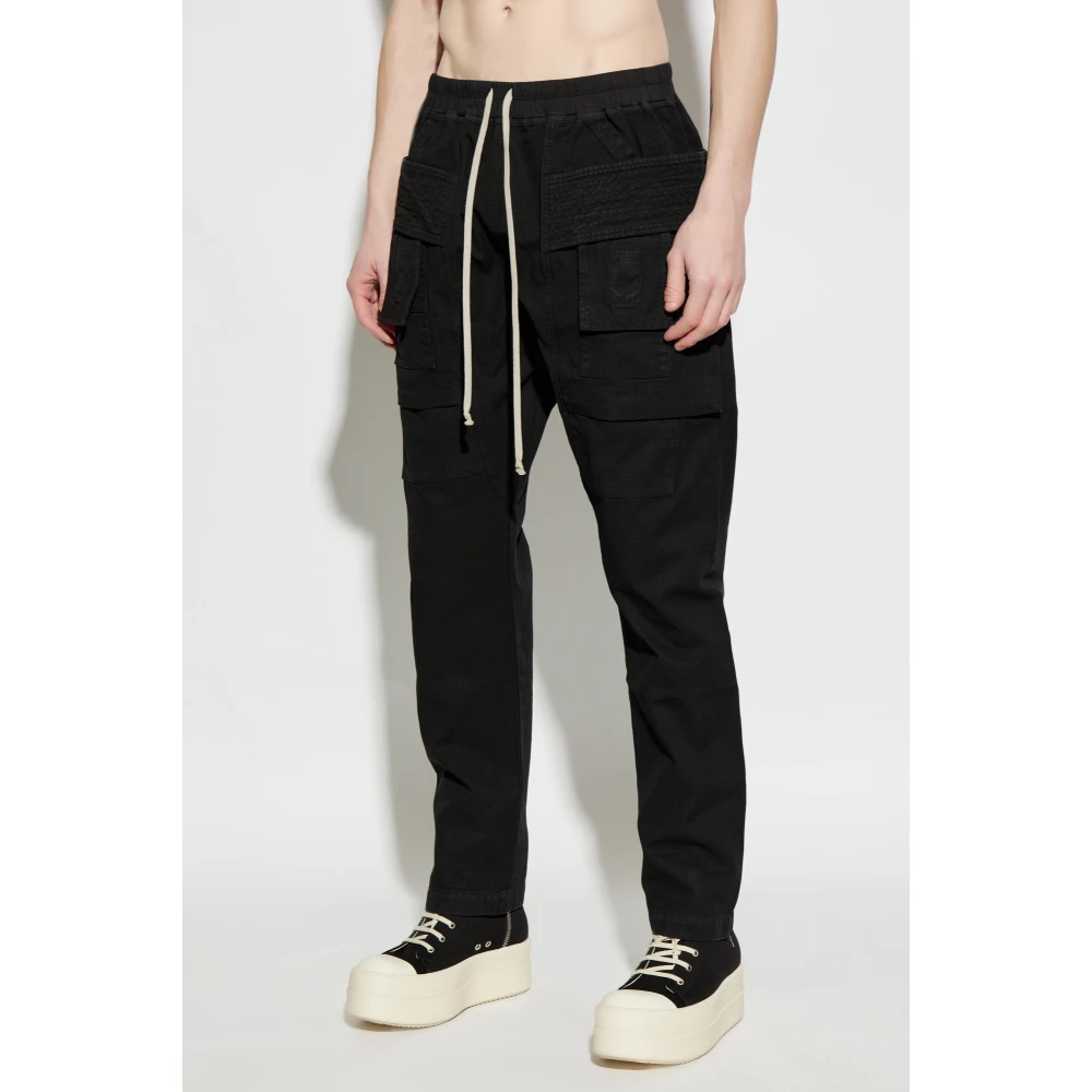 Rick Owens Cargo Pants Black Heren