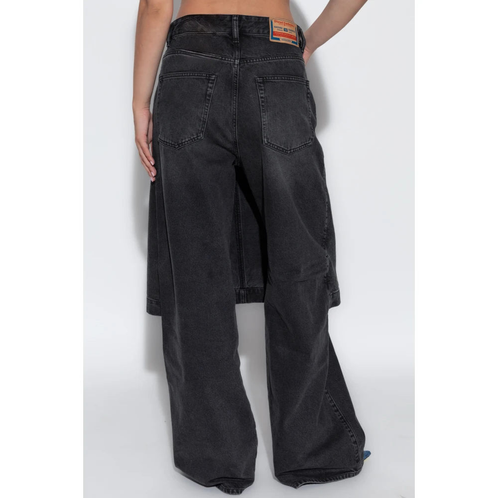 Diesel Jeans D-Syren-S Gray Dames