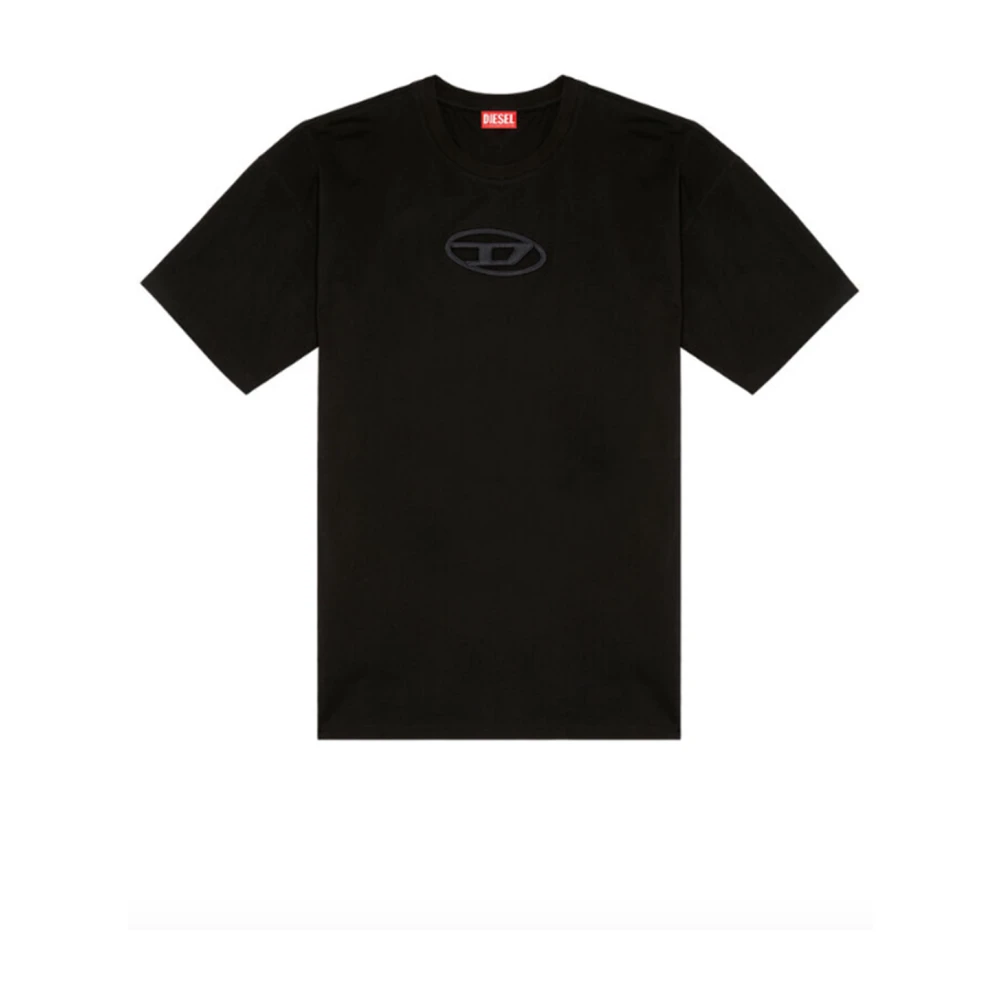Diesel Zwarte T-shirts en Polos voor Mannen Black Heren