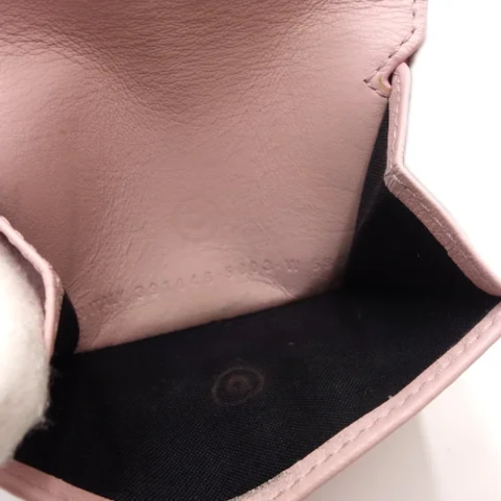 Balenciaga Vintage Pre-owned Leather wallets Pink Dames