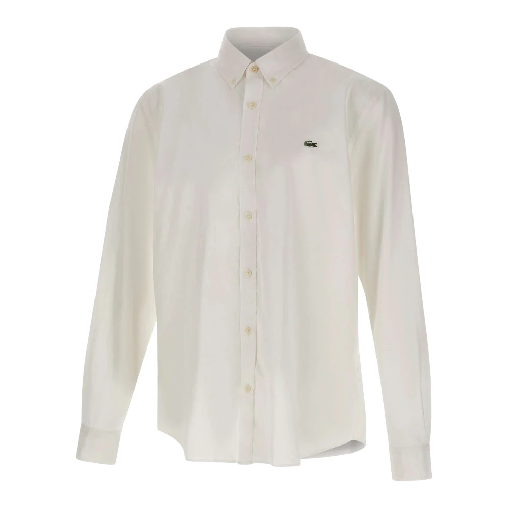 Lacoste Hombre Blanco Camisas, Talla: L
