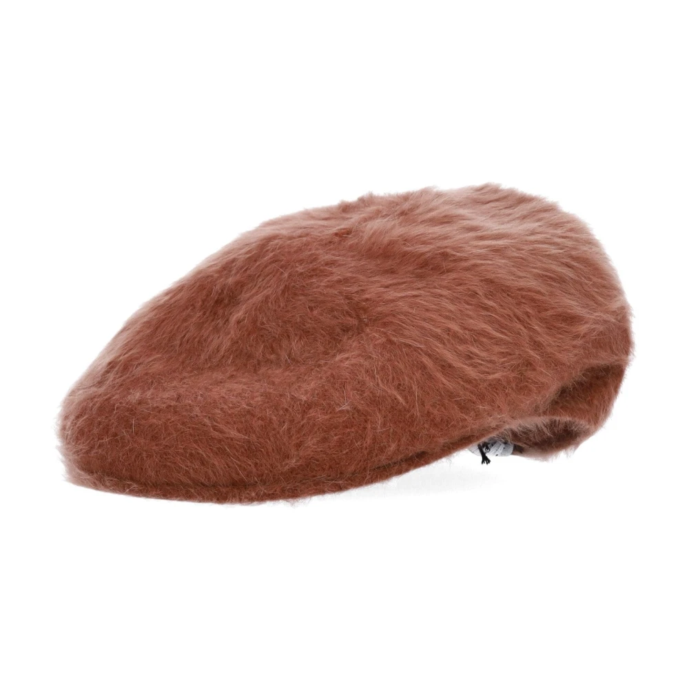 Kangol Flat Cap van Echt Fur Brown Heren