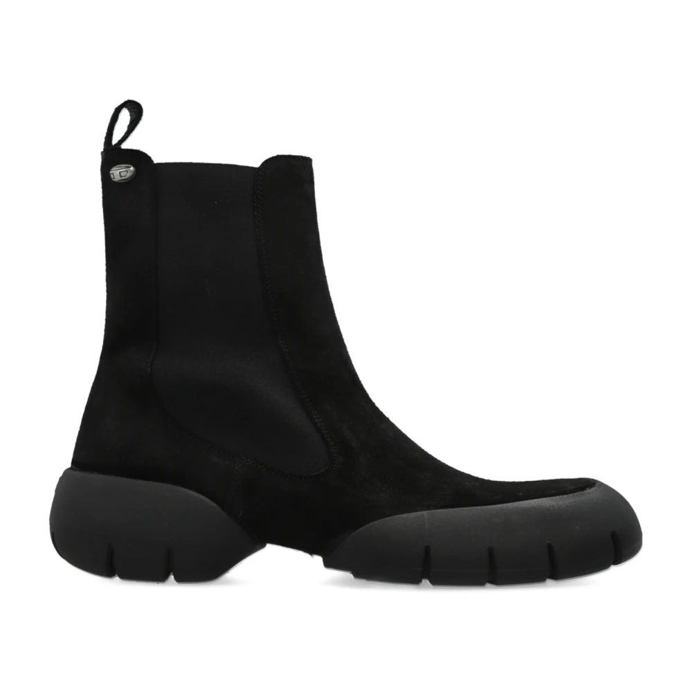 Diesel Uomo Nero Scarpe, 45 Eu, New,