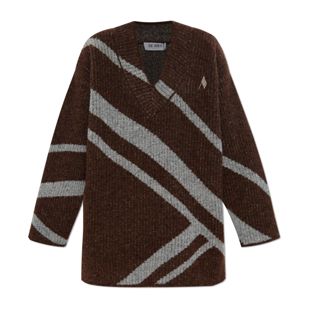 Knitwear > V-neck Knitwear - - The Attico - Modalova