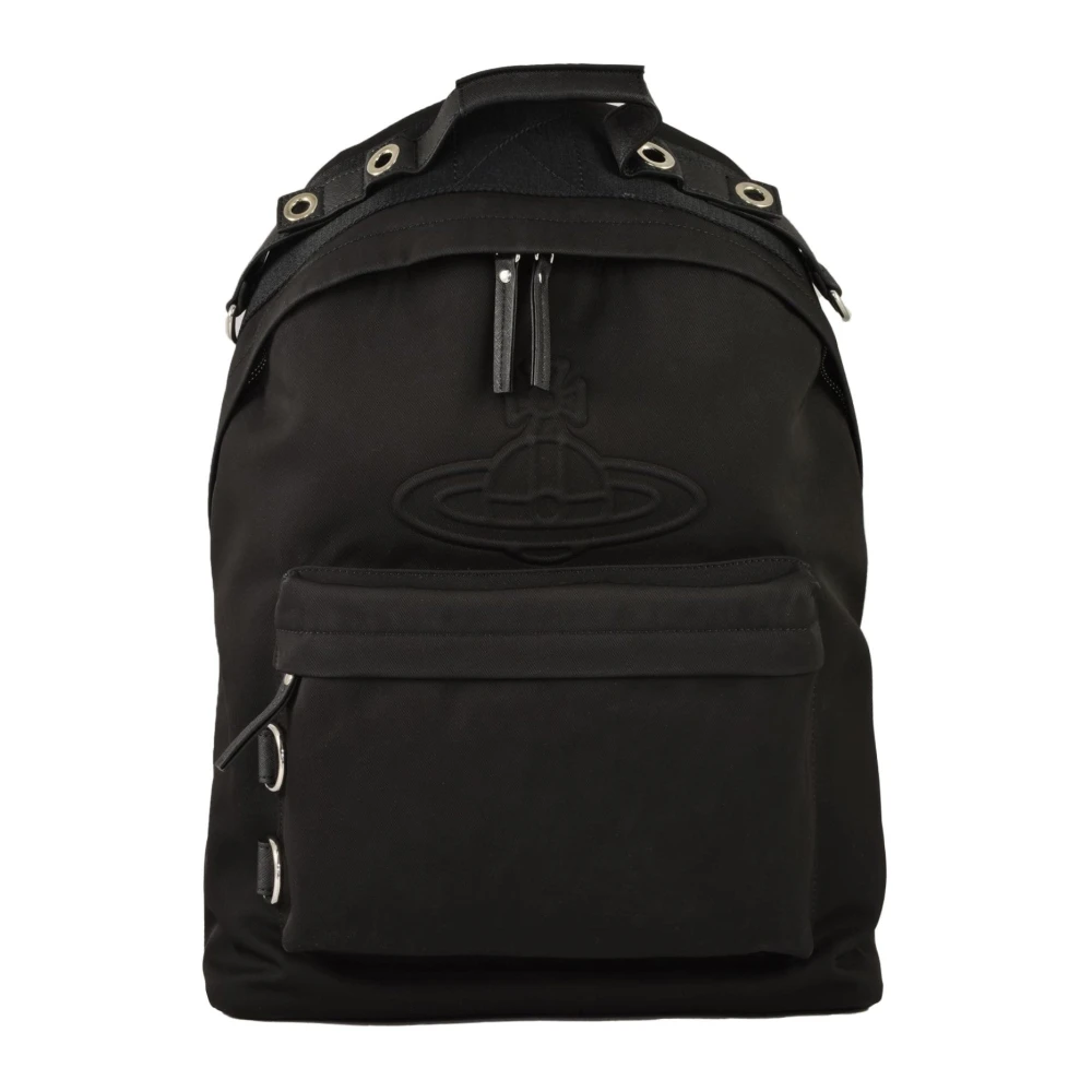Vivienne Westwood Stijlvolle Polyester Rugzak Black Dames