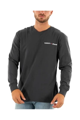 Linear Chest Long Sleeve Tee