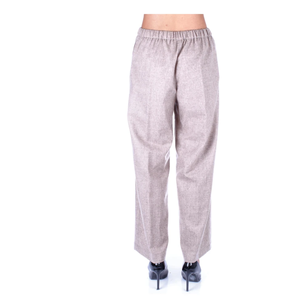 Aspesi Wijde broek Beige Dames