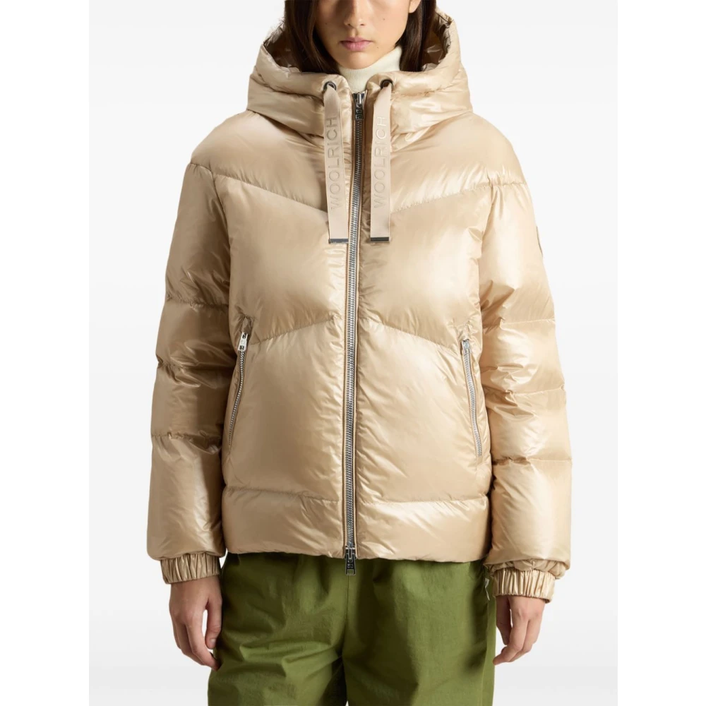 Woolrich Oxford Tan Jack voor Mannen Beige Dames