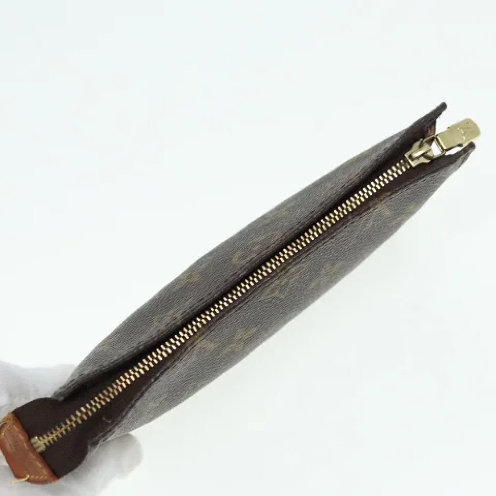 Louis Vuitton Vintage Pre-owned Canvas pouches Brown Dames