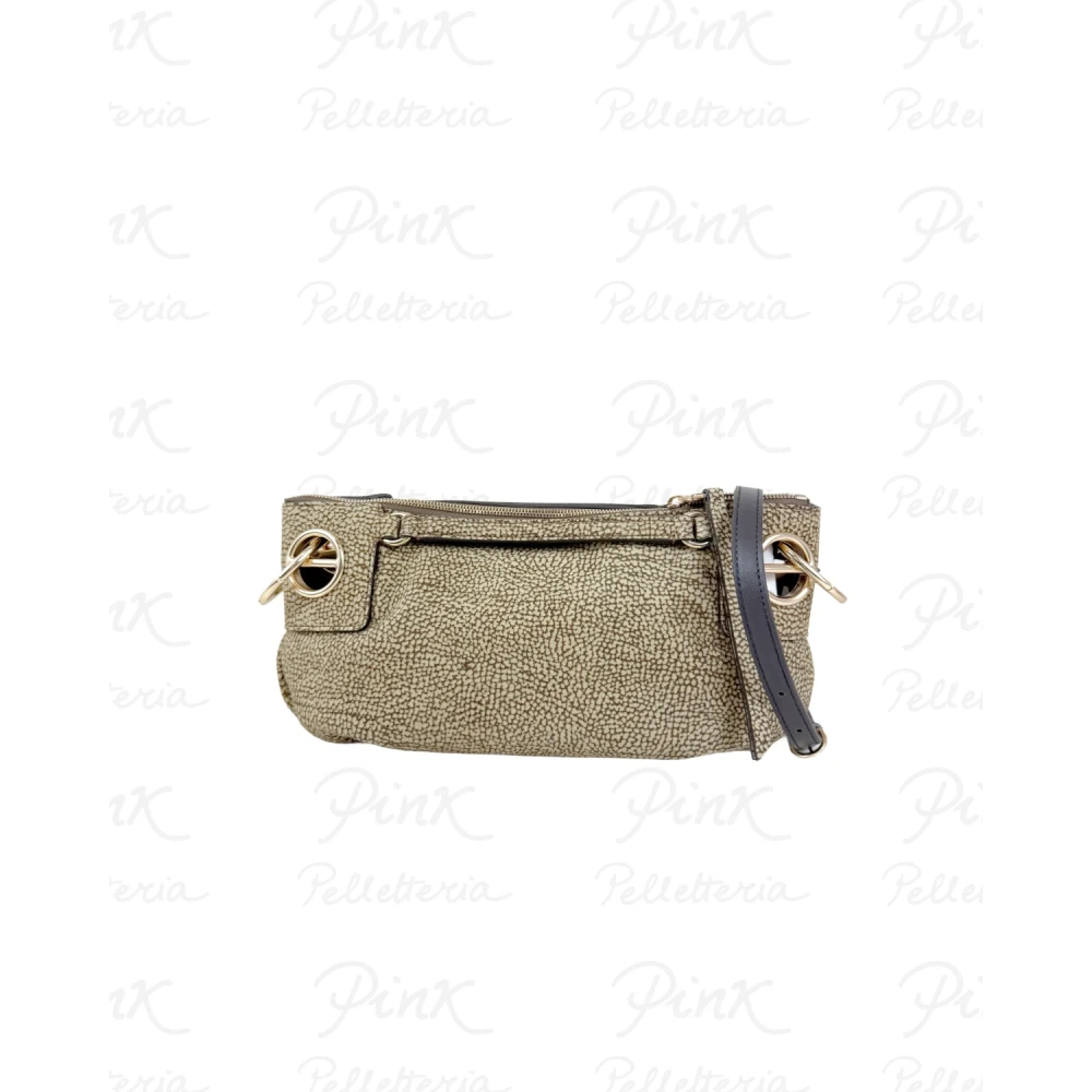 Borbonese Women's Beige Borsa Cross Over S. - Cross Body Bags - One Size - Bags