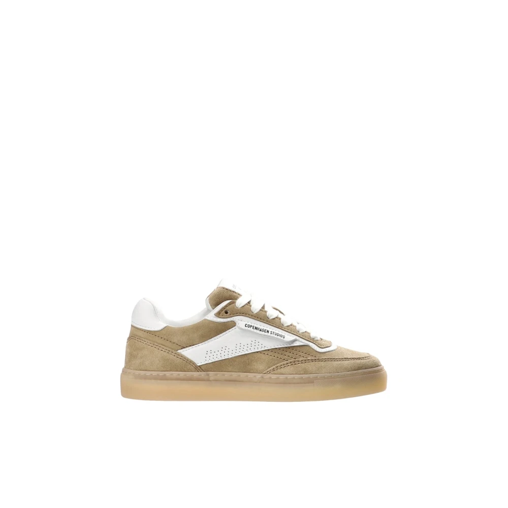 Copenhagen Studios Mocka Sneakers Sand/Vit Kvinna Beige, Dam