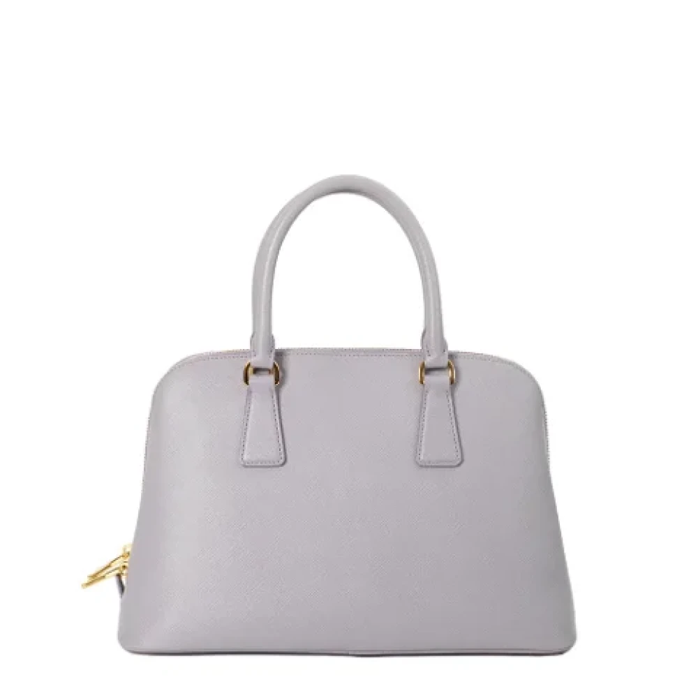 Prada Vintage Pre-owned Leather prada-bags Purple Dames