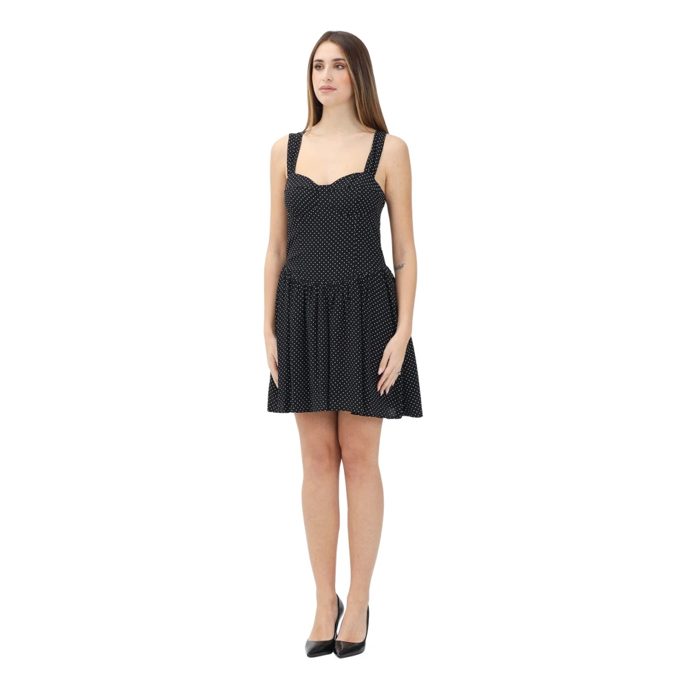 Mar De Margaritas Women's Black Polka Dot Short Dress Claire - Short Dresses - L- Dresses