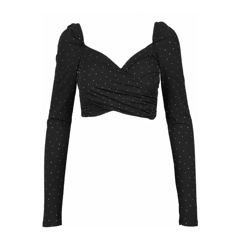 Aniye By Elegante Top met Stretchstof Black Dames