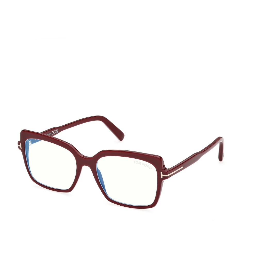 Tom Ford Women's Red Glasses, 54 Mm, Optical Frame