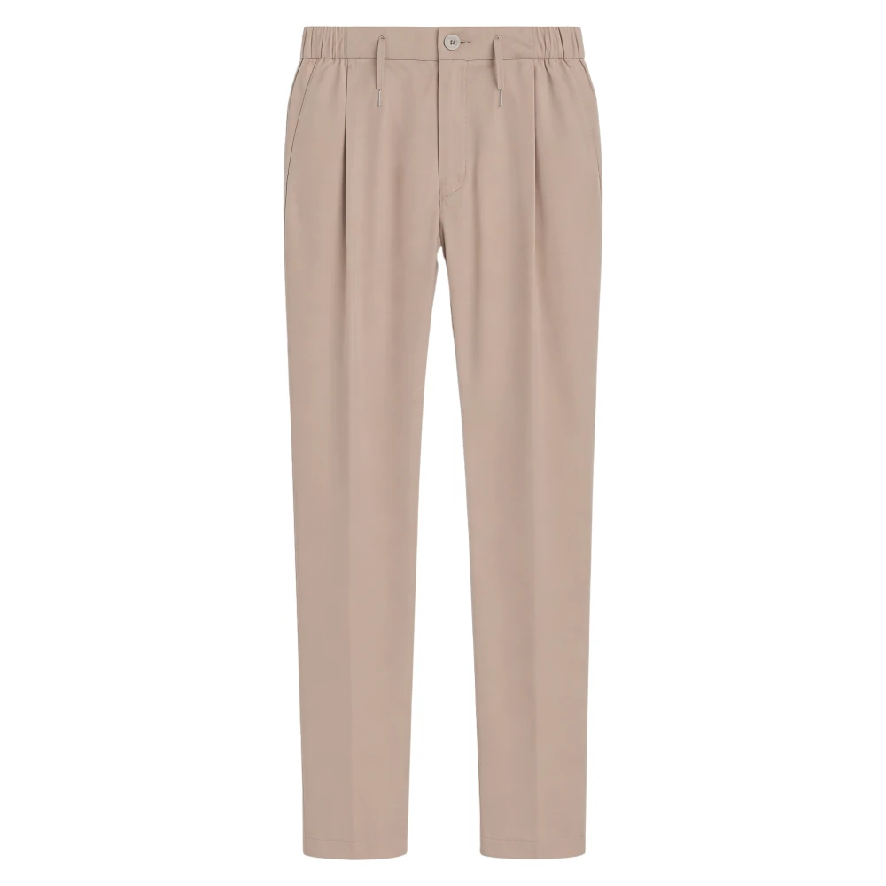Herno Mannelijk Beige Broeken Heren, Xl, Nylon, Pantalón Nylon Maestro