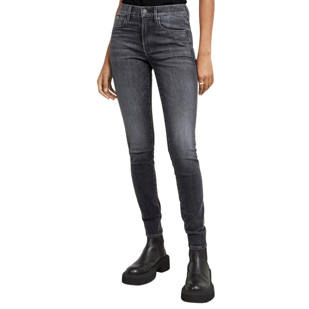 G-Star Skinny Jeans voor Vrouwen Black Dames