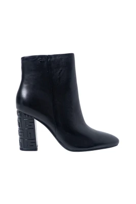 Svarta Läder Ankelboots Höst/Vinter