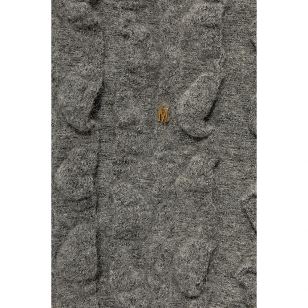 Moschino Jurk met ruches Gray Dames