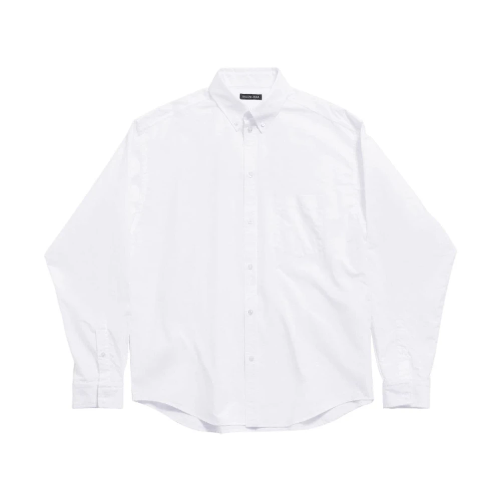 Balenciaga Formal Shirts White Heren
