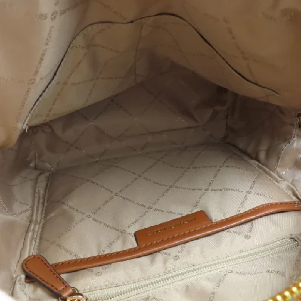 Michael Kors Pre-owned Plastic backpacks White Dames