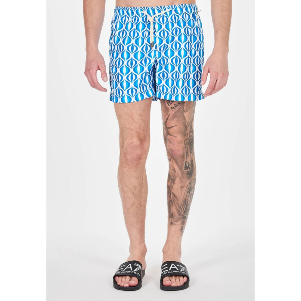 Peninsula Heldere Blauwe Mediterrane Zwemkleding Blue Heren