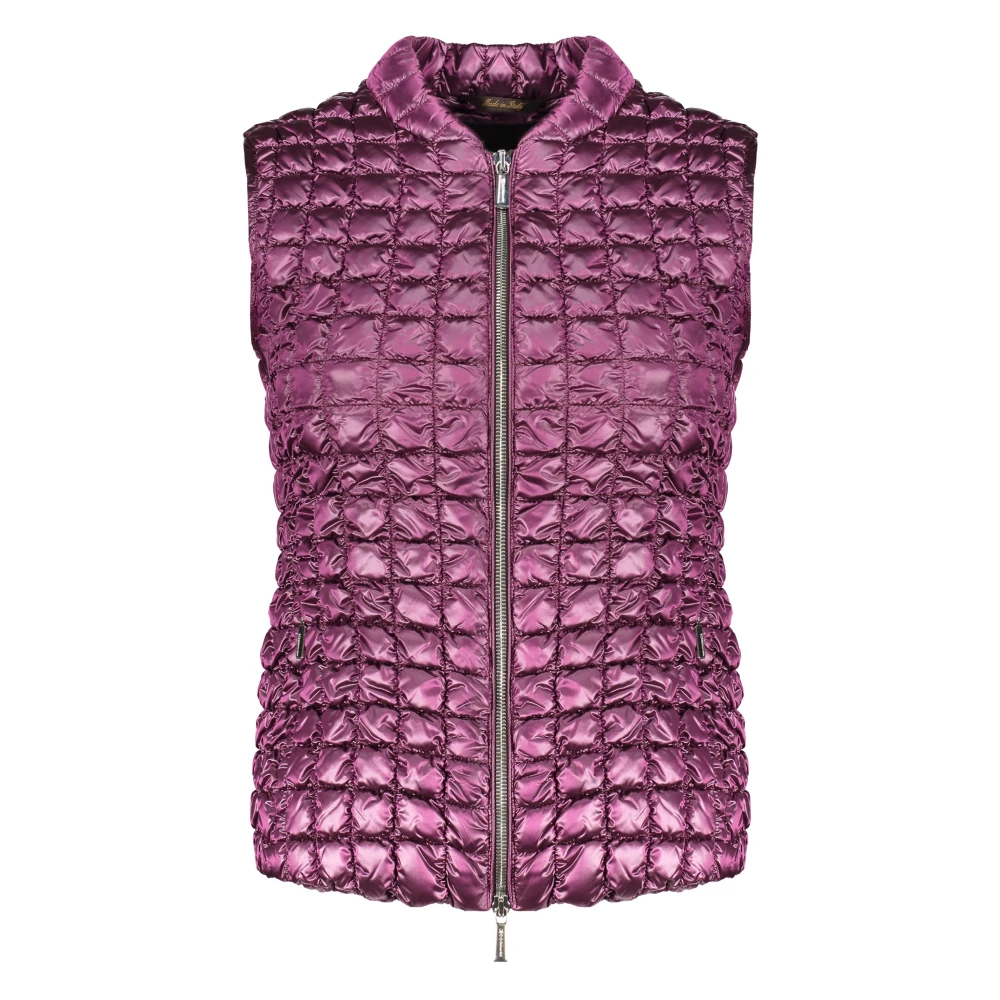 Moorer - Jackets > Vests - Purple - Moorer - Modalova