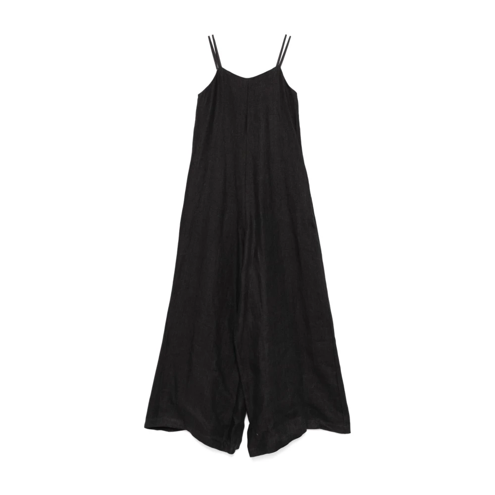 Alysi Zwarte Jurk met Sleutelgatdetail Black Dames