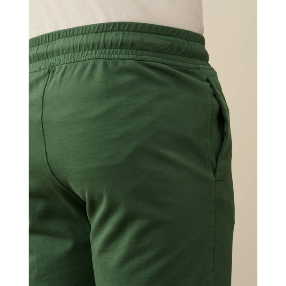 C.P. Company Lichte Fleece Utility Shorts Eend Groen Green Heren