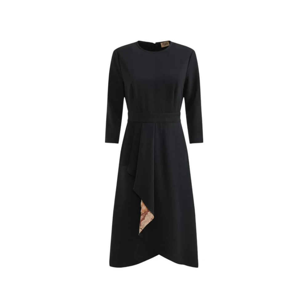 Alviero Martini 1a Classe Midi Jurk Black Dames