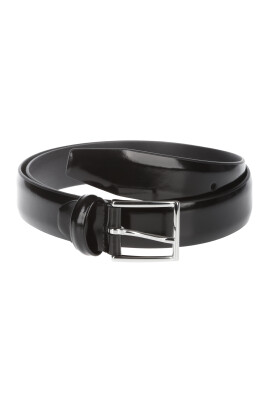 smooth-black-leather-belt